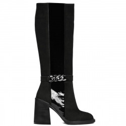 Bottes femme 1185 bufo noir combiné