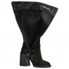 Bottes femme 1185 bufo noir combiné