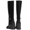 Bottes femme 1185 bufo noir combiné