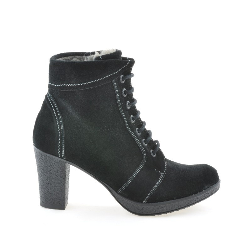 Bottes femme 3231 noir velours