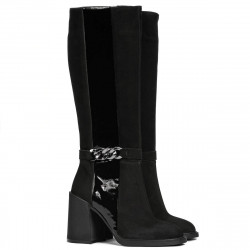 Bottes femme 1185 bufo noir combiné