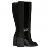 Bottes femme 1185 bufo noir combiné