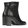 Bottes femme 1177 noir satiné