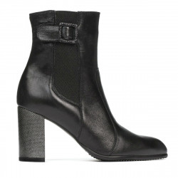 Bottes femme 1177 noir satiné