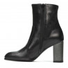 Bottes femme 1177 noir satiné