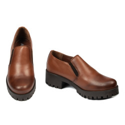 Chaussures décontractées femme 684 en marron