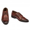 Chaussures élégantes hommes 838 à cognac