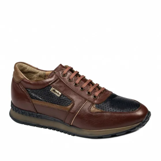 Chaussures de sport homme 833 marron+indigo