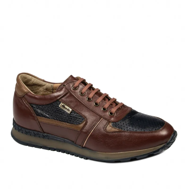 Chaussures de sport homme 833 marron+indigo