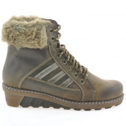 Bottes femme 3226 tuxon café