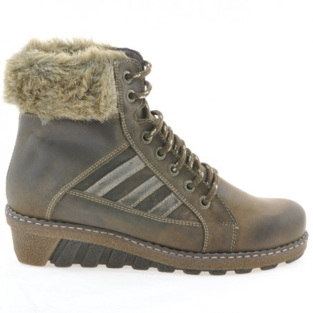 Bottes femme 3226 tuxon café