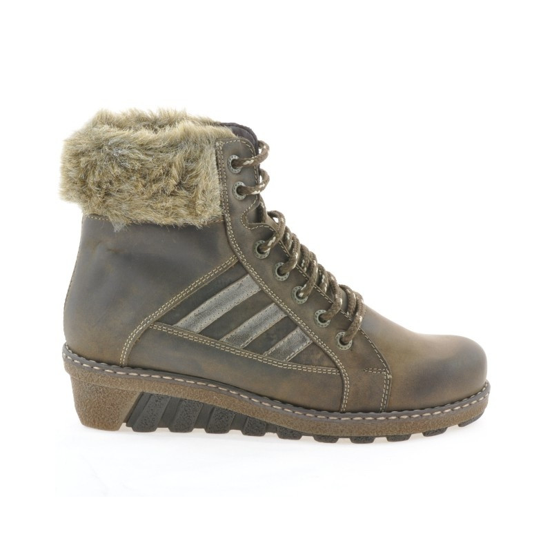 Bottes femme 3226 tuxon café