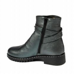 Bottes femme 3338 gris nacré