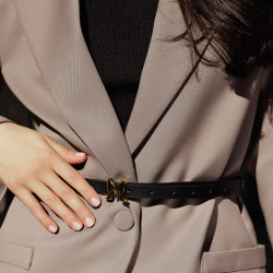 Ceinture femme 42m noir lifestyle