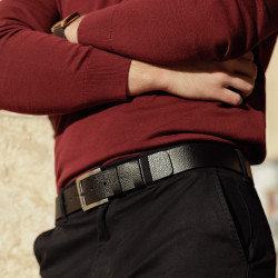 Ceinture hommes 34b biz noir lifestyle