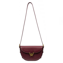 Sac à main pour femme bandoulière 035g bordeaux.