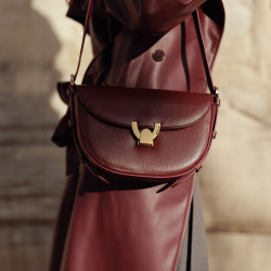 Sac à main pour femme bandoulière 035g bordeaux