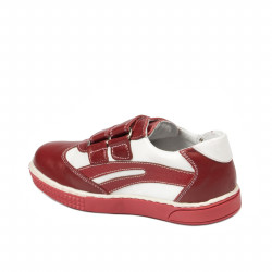 Chaussures enfants petits 16-1c rouge+blanc