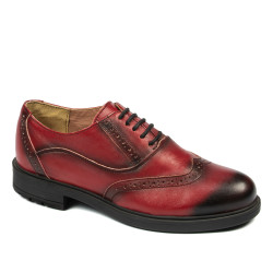 Chaussures décontractées femme 683 en rouge