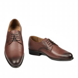 Chaussures élégantes pour hommes 837 en cognac