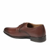 Chaussures élégantes pour hommes 837 en cognac