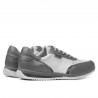 Baskets adolescents 374 gris combiné