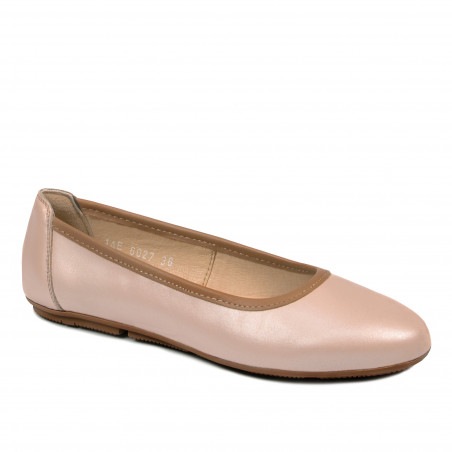 Ballerines femme 6027 poudre nacré