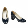 Chaussures élégantes femme 1268 vernis indigo
