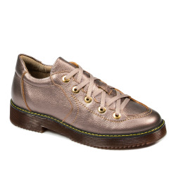 Chaussures décontractées femme 6026 cuivré.