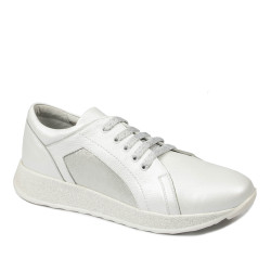 Baskets/casual femme 6010 blanc nacré combiné