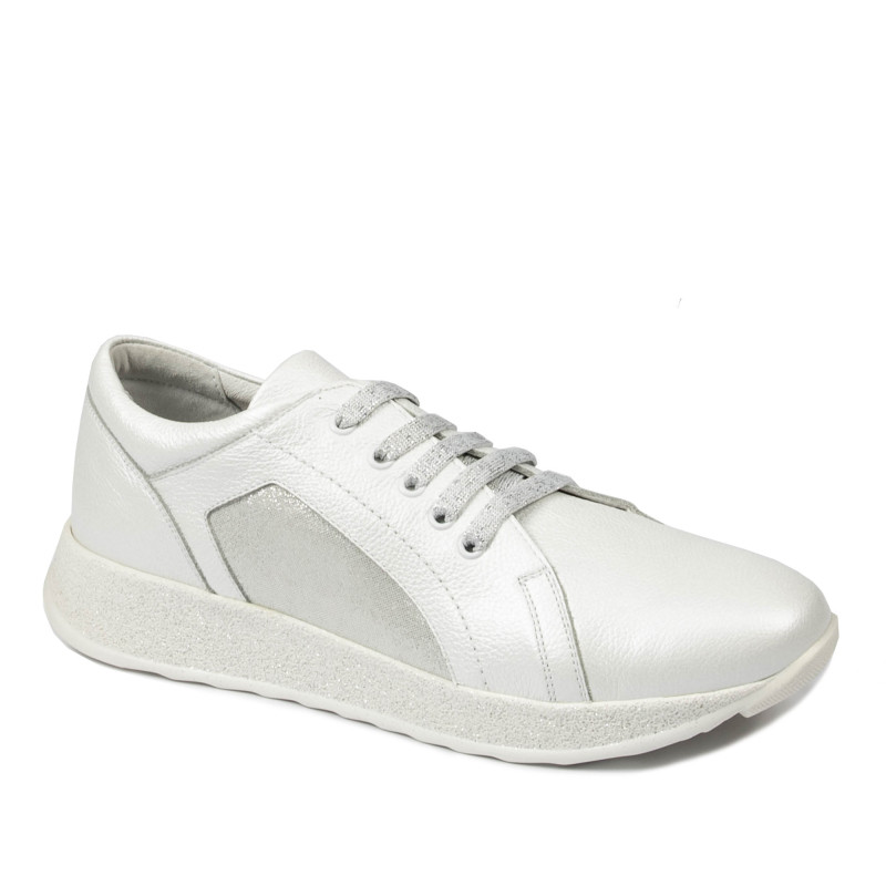 Baskets/casual femme 6010 blanc nacré combiné