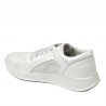 Baskets/casual femme 6010 blanc nacré combiné