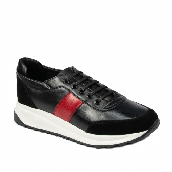 Chaussures de sport femme 6030 noir+rouge Chaussures de sport femme 6030 noir+rouge