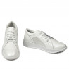 Baskets/casual femme 6010 blanc nacré combiné