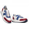 Chaussures de sport femme 6030 cyclamen+blanc
