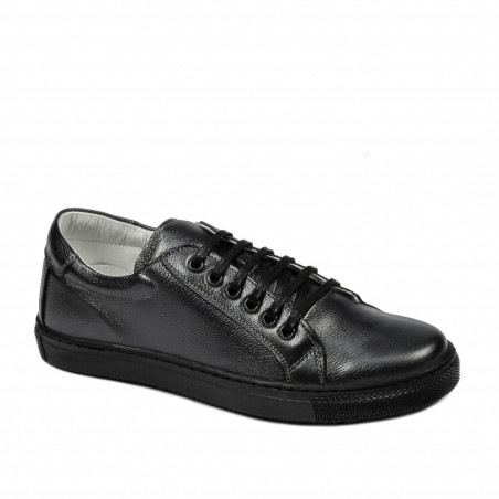 Baskets femme 695 gris nacré