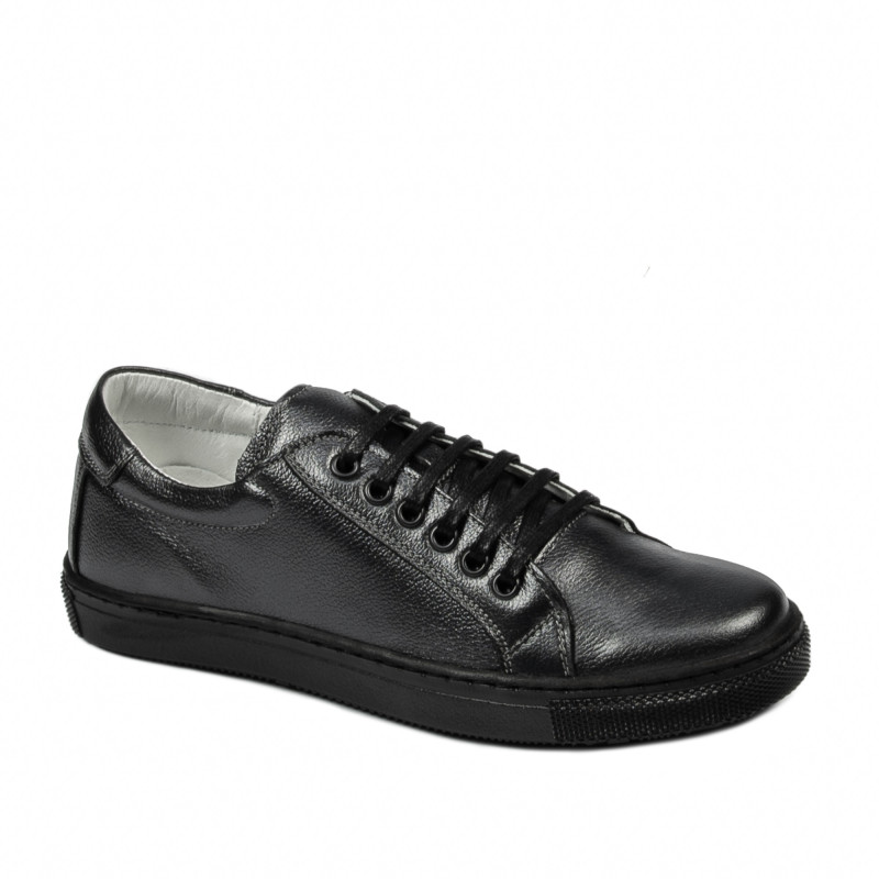 Baskets femme 695 gris nacré