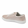 Baskets femme 695 poudre nacrée