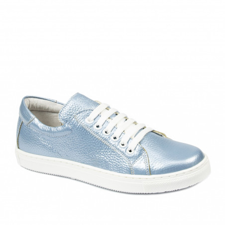 Chaussures de sport femme 695 bleu nacré