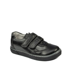 Chaussures enfants petits 16c noir+gris
