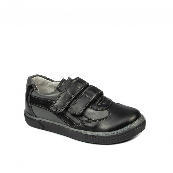 Chaussures enfants petits 16c noir+gris Chaussures enfants petits 16c noir+gris