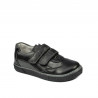Chaussures enfants petits 16c noir+gris