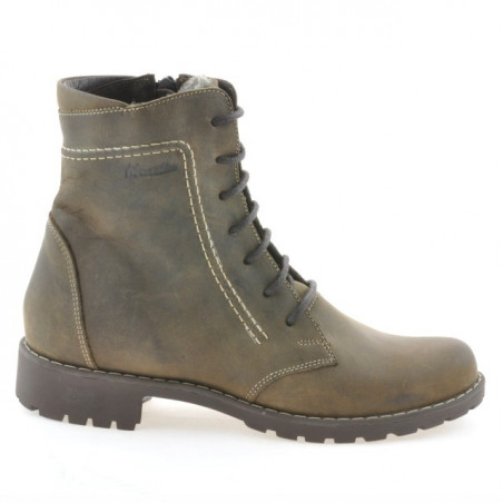 Bottes femme 255 tuxon café