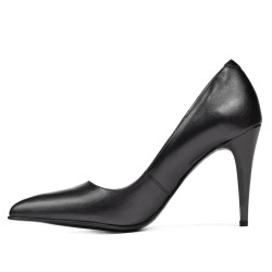 Chaussures élégantes femme 1246 anthracite nacré