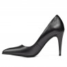 Chaussures élégantes femme 1246 anthracite nacré