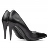 Chaussures élégantes femme 1246 anthracite nacré
