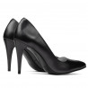Chaussures élégantes femme 1246 anthracite nacré