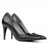 Chaussures élégantes femme 1246 anthracite nacré