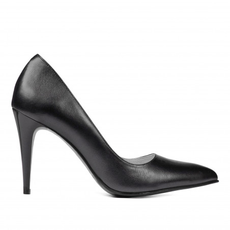 Chaussures élégantes femme 1246 anthracite nacré