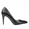 Chaussures élégantes femme 1246 anthracite nacré